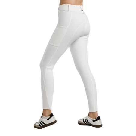 Pantalón de montar Megan full grip para mujer con bolsillo para teléfono