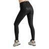Pantalón Montar MoZida Refined con Crystal Gun metal full grip para mujer - Negro