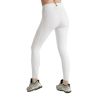Pantalón Montar MoZida Refined con Crystal Gun metal full grip para mujer - Blanco