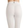 Legging híbrido pull-on Montar MoGloria banda Caviar full grip mujer - Blanco