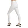 Pantalón de montar MoElaine con logo cortado a láser y grip completo para mujer - Blanco