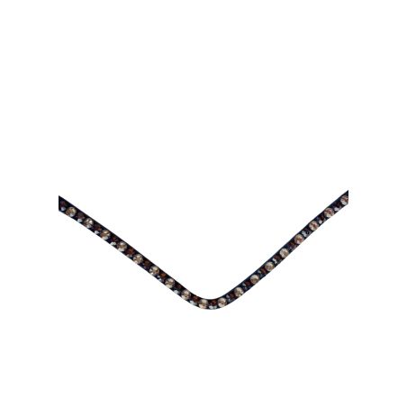 Frontal Montar Fair latte / marrón cristal curvado