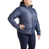 Chaqueta acolchada Montar MoKately Curve mujer - Azul marino oscuro
