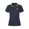 Polo de punto piqué para mujer Kingsland KLNaira - Marino