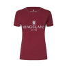 Camiseta Logo Kingsland Classic mujer - Burdeos nuevo