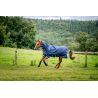 Manta Horseware Amigo 1200D Turnout Plus 50g - Marino / gris titanio / plata