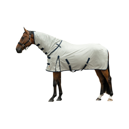 Cubre-moscas HKM Rain II con cuello desmontable