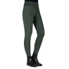 Legging HKM Jil talle alto con culera completa de silicona - Verde oliva