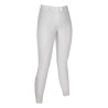 Pantalón HKM Amalfi con culera completa de silicona - Blanco