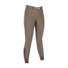Pantalón HKM Amalfi con culera completa de silicona - Gris pardo