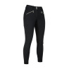 Pantalón HKM Lia de talle alto con culera completa en Alos - Negro