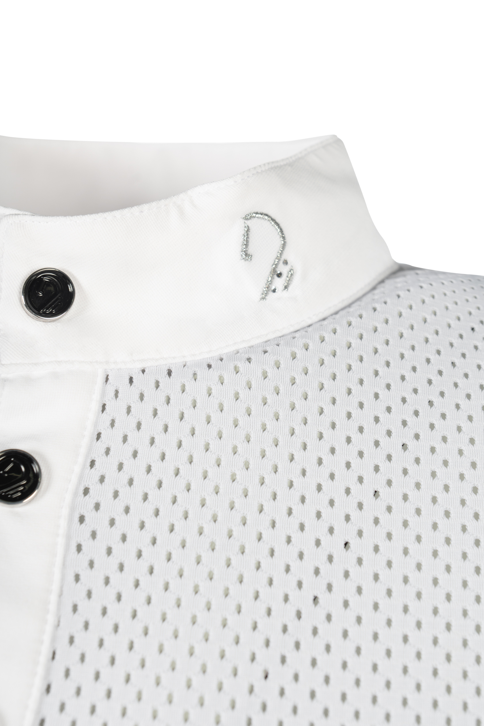 Polo de concurso HKM Amalfi Blanco