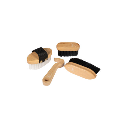 Set de cepillado HKM de madera Hobby Horsing