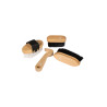 Set de cepillado HKM de madera Hobby Horsing - Natural
