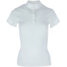 Polo de competición Covalliero mujer - Blanco