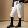 Pantalón Horseware AA Allora de asiento completo - Blanco