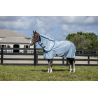 Camisa antimoscas Horseware Amigo Bug Rug Plus - Azul azur / marino / azul eléctrico
