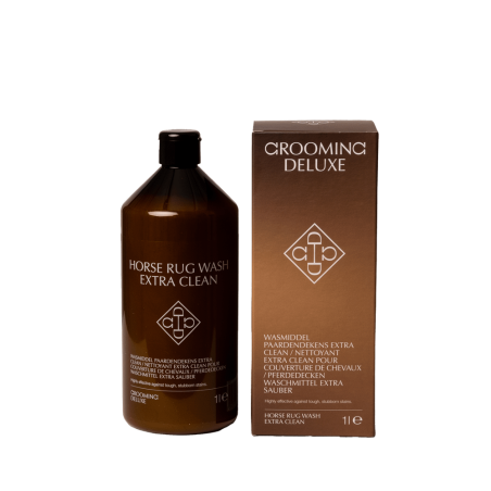 Detergente Grooming Deluxe de Kentucky para mantas de caballos ultra limpias