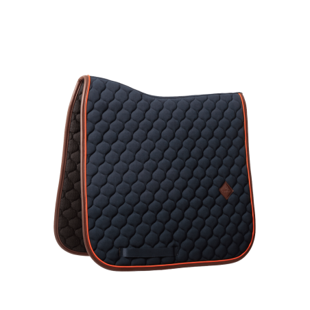 Manta de montar Kentucky Onion quilt Leather Neon