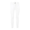 Pantalón de equitación Kentucky Miami de agarre completo para mujer - Blanco