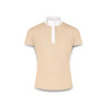 Polo de competición Kentucky Tokyo de manga corta para niña - Beige