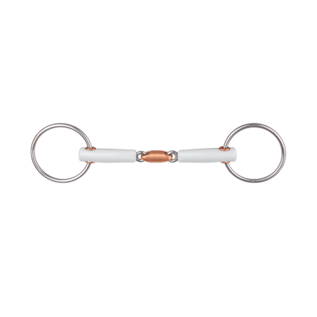 Mors de brida Beris doble rotura anillo 6 cm