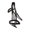 Brida Waldhausen X-Line Estocolmo muserola combinada pull back - Castaño