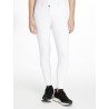 Pantalón de equitación con rodilleras de silicona Imogen - Blanco