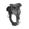 Silla de salto con cincha con bavette LeMieux Toy Pony - Negro
