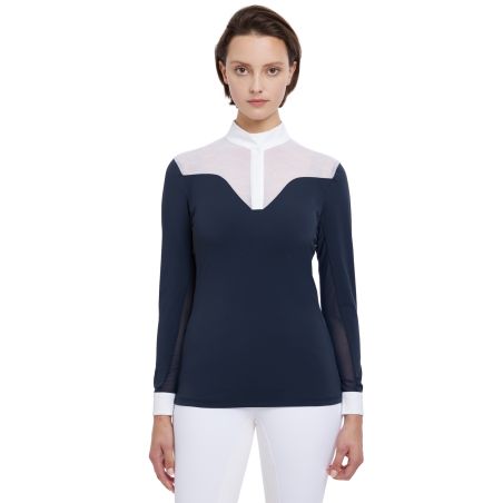 Polo de concurso LeMieux Emily de manga larga