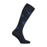 Calcetines tipo polo Argyle HV - Azul marino oscuro