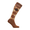 Calcetines tipo polo Argyle HV - Marrón claro / marrón