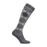 Calcetines tipo polo Argyle HV - Gris / gris claro