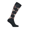 Calcetines tipo polo Argyle HV - Negro / basalto