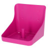 Soporte para piedra de sal cuadrado Kerbl - Rosa