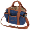Bolsa de limpieza Zip Kerbl - Azul oscuro / coñac