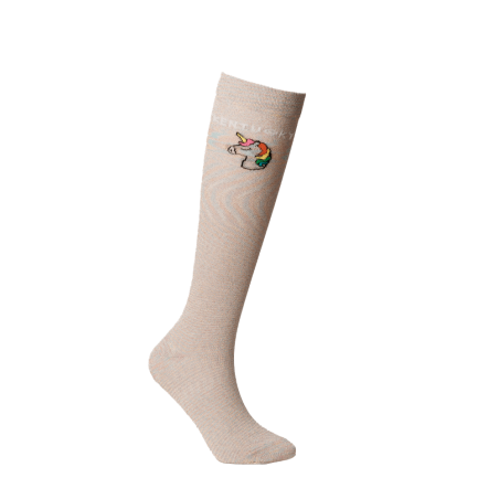 Calcetines Kentucky con Purpurina Unicornio Juego de 3