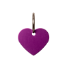 Medalla para Grabar en Forma de Corazón Grooming Deluxe by Kentucky - Malva