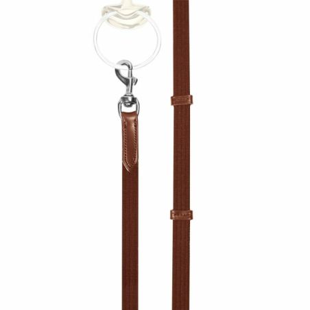 Riendas cincha Stübben Islandés con mosquetón