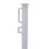 Postes plástico estándar Horizont 138 cm - Blanco