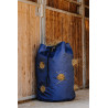 Bolsa de red para heno HIPPOTONIC - 9 agujeros - Marino