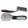 Cepillo bicolor para crines T de T - Negro / Gris