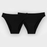 Pack 2 braguitas Junior SMOON - Flujo medio y abundante - Negro