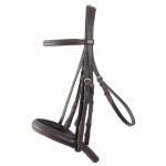 Cabezada doble riendas Bellino cuero T de T