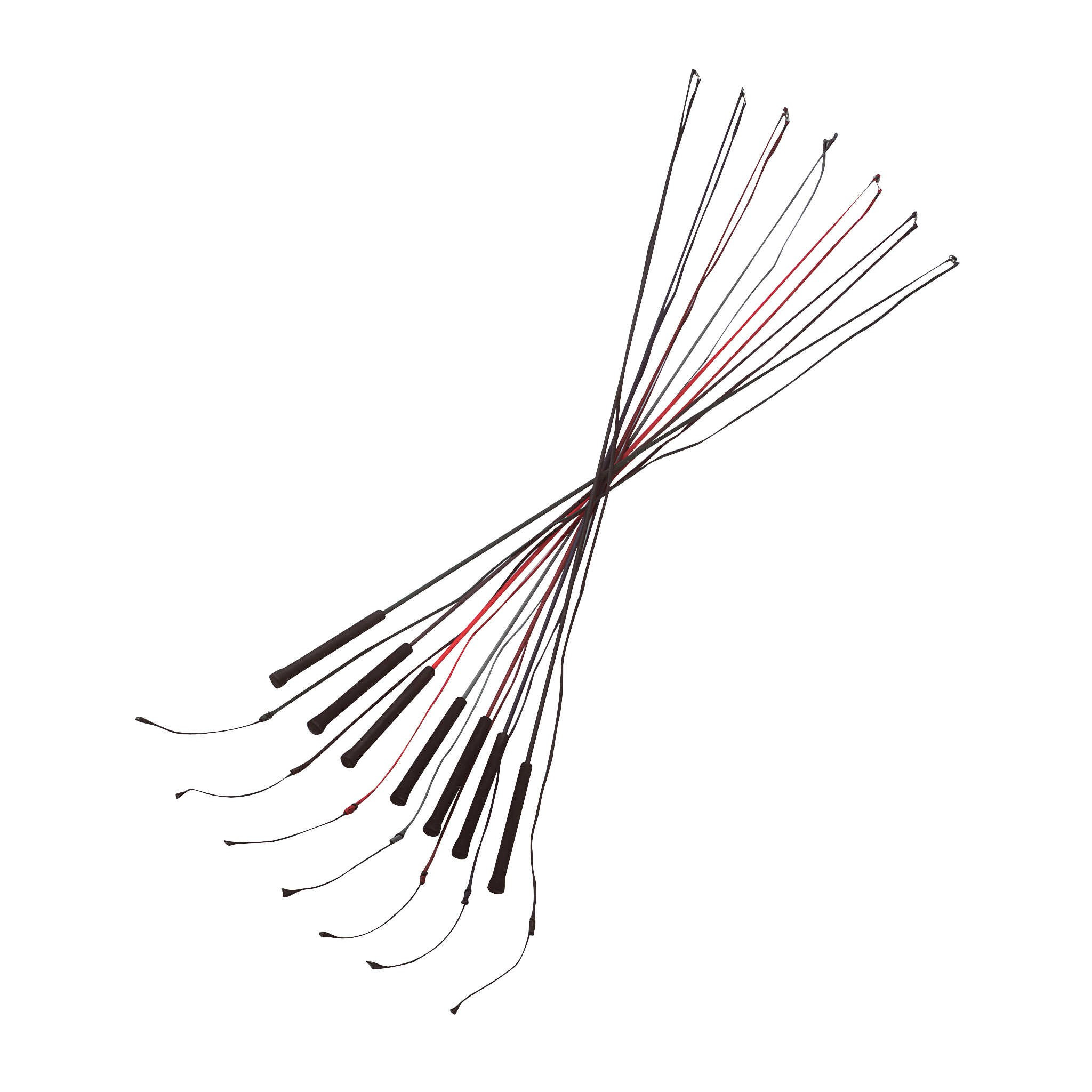 Látigo WHIP & GO poliamida maciza Negro