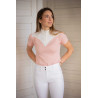 Polo de concurso con mangas cortas PENELOPE Las Honey - Rosa