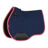 Mantilla LeMieux ProSport Suede GP Square - Azul marino / arándano rojo