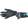 Guantes precisión T de T - Negro / turquesa