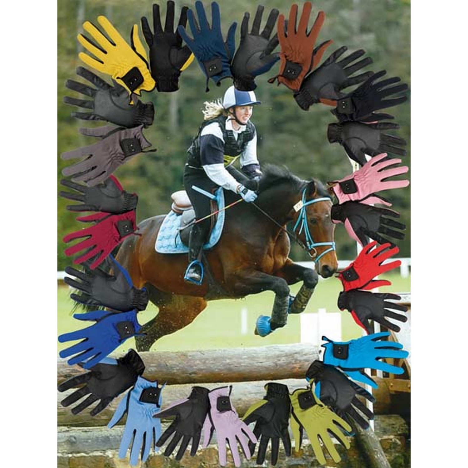 Guantes club T de T Púrpura Violeta