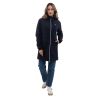 Chaqueta larga Harcour Abby - Marino